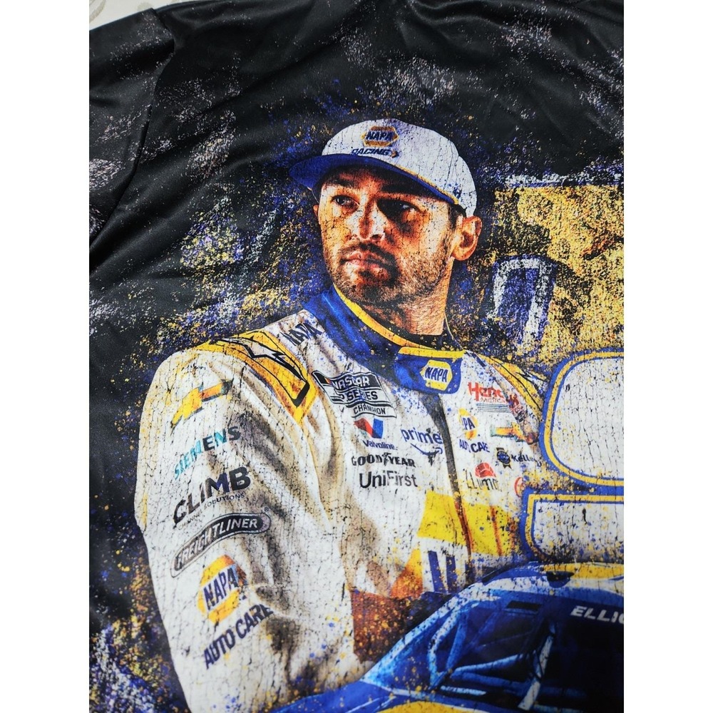 Chase Elliott #9 NASCAR Hoodie NAPA Racing AOP Sublimated Double Sided XL - Picture 3 of 12